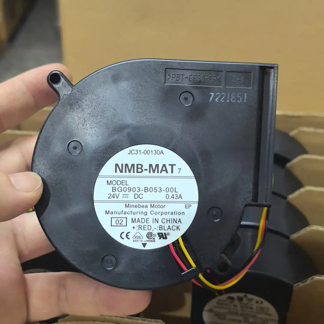 

Оригинальный турбовентилятор BG0903-B053-00L 9733 24В 0.43А