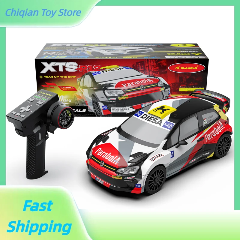 Corolla XTS P12 rally car 1/12 RC remote control car electric four-wheel drive drift car racing off-road vehicle simulation
