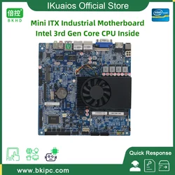 IKuaiOS Mini ITX Motherboard 3rd Gen Core I3 I5 for Industrial IoT Robotics Embedded Terminals Touch Screen 1016-TI3