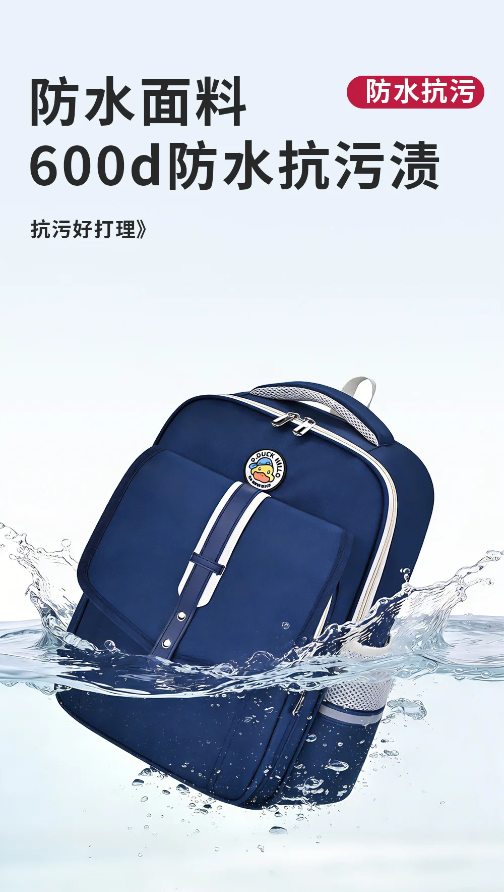 Tas Ransel Sekolah Pelindung Tulang Belakang untuk Anak Kelas 1-6, Tas Ransel Ergonomis Berkapasitas Besar untuk Anak Laki-laki dan Perempuan Kembali ke Sekolah
