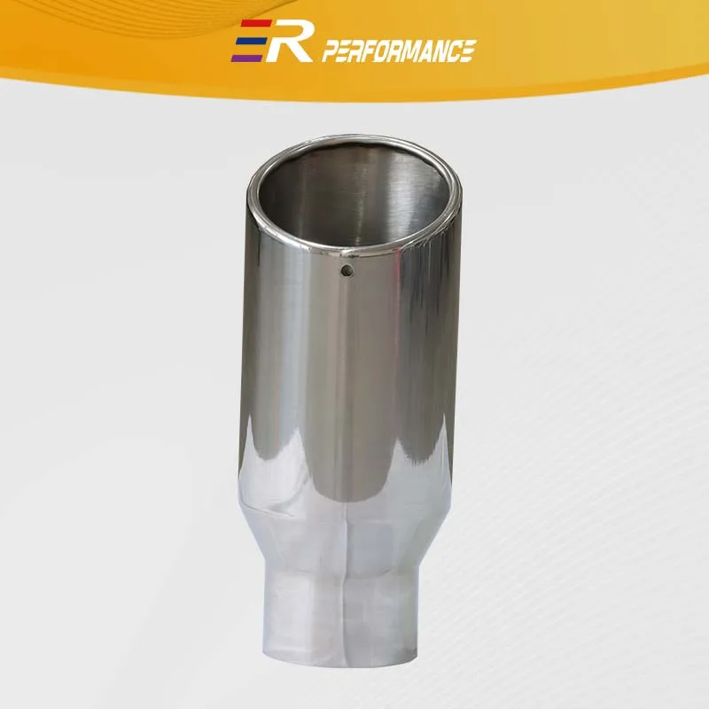 

Exhaust Tips 3.5 to 5 inch Exhaust Tip 12" Long Stainless Steel Universal Exhaust Tail Tip for 3.5" Outside Tailpipe