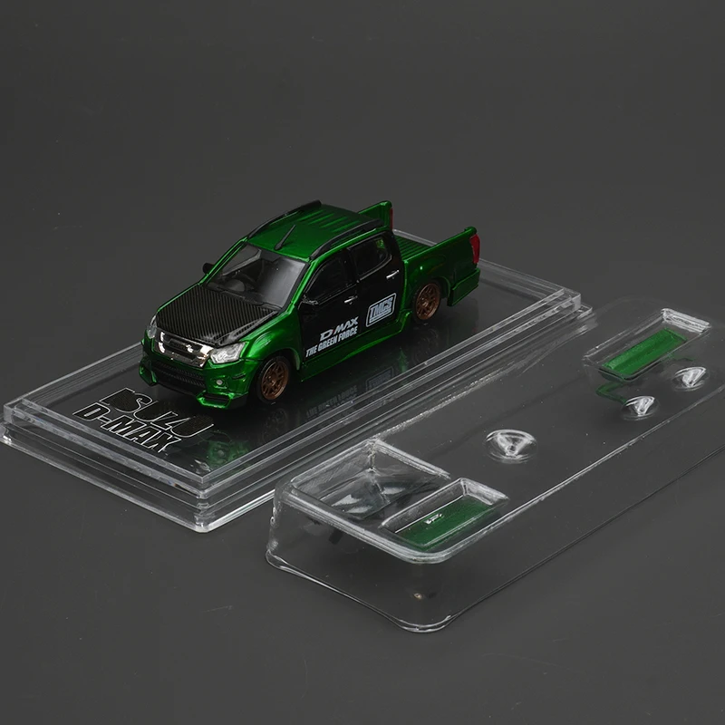 Bmc exposição limitada 1:64 D-MAX 2018 captador malásia diecast diorama modelo de carro coleção brinquedos