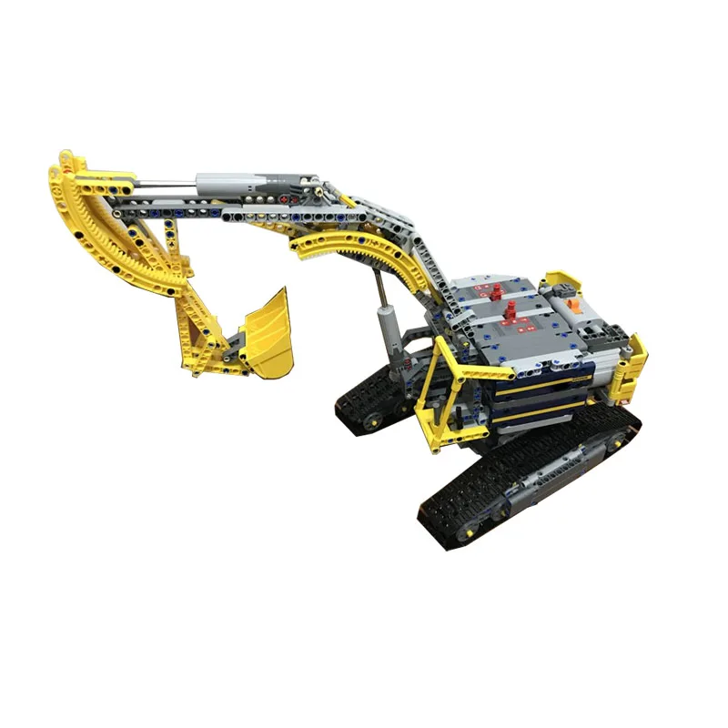 

MOC-7823 C Model Electric Excavator Splicing Assembly Building Block Model • 1258 Parts Building Blocks Kids Birthday Toy Gift