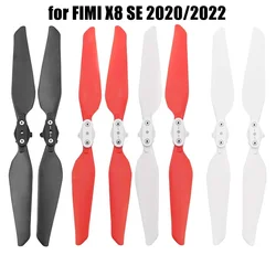 4Pairs Propeller for FIMI X8 SE 2020/2022 V2 Drone Quick Release Folding Blade Props Spare Parts Replacement Accessory