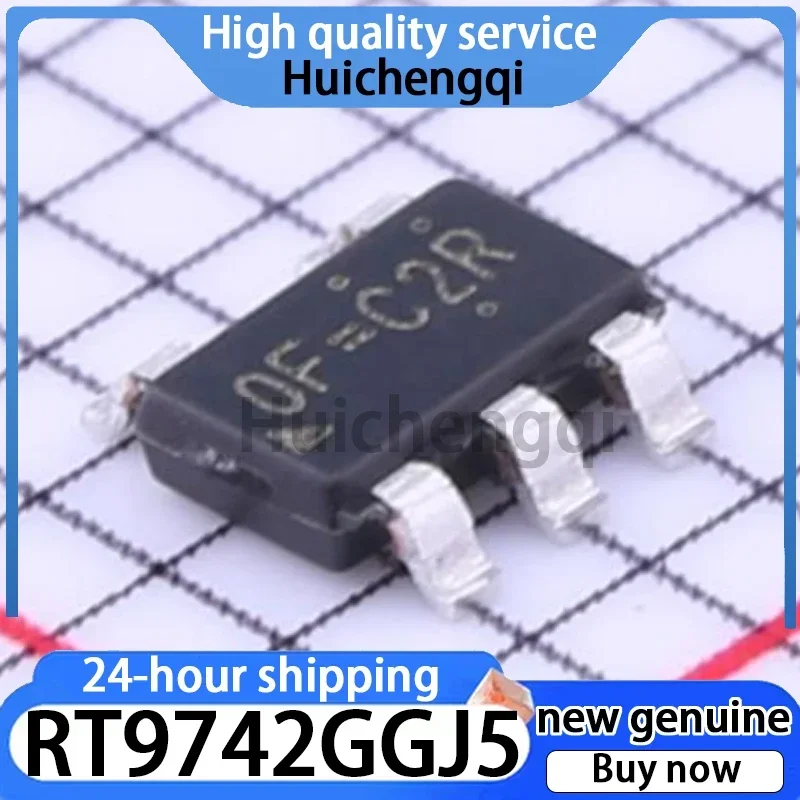10PCS RT9742GGJ5 TSOT-23-5 N-MOSFET High-end Power Switch IC Chip