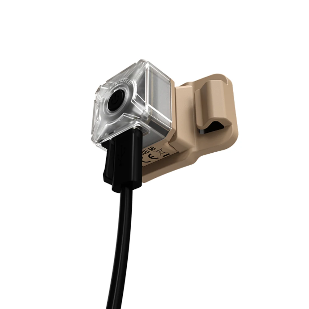 NITECORE NU06 MI IR MINI Signal Light 4 Source LED USB-C Rechargeable Military Tactical Warning Headlamp Military Helmet Lamp