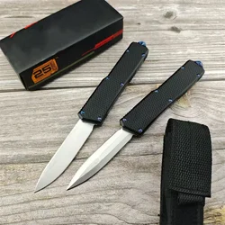 NEW CobraTec Black Special Editions Pocket Knife D2 Blade Aluminum Alloy Handle Outdoor EDC Survival Camping Hunting Tools