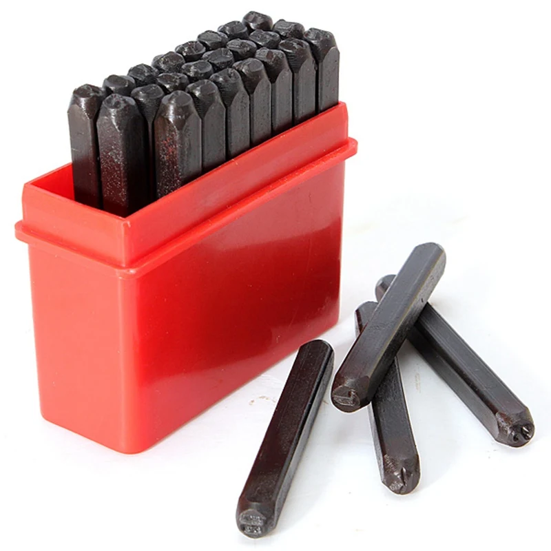 Stamp Case Leather Punch Craft Tools 0~9 Number Leather Punch Tool Set 9pcs For Die Hardened Steel Metal Wood Stamp DIY Punching