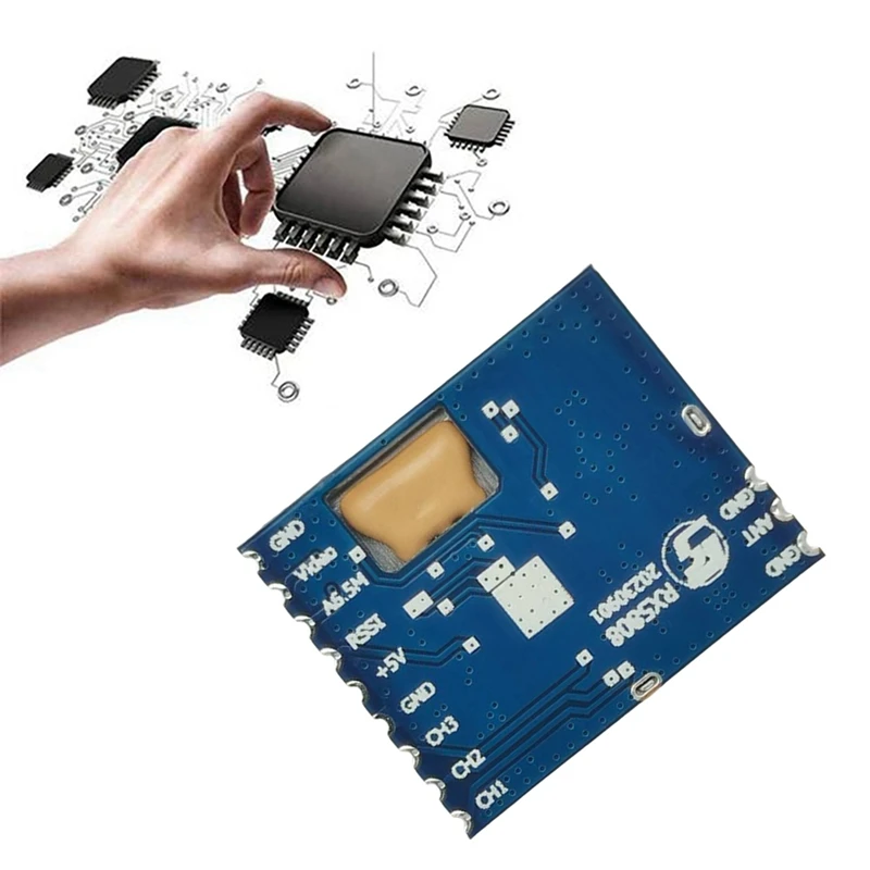 Récepteur audio vidéo sans fil Jas5808, 5.8 mesurz, Tech 3.5-5.5V, 7 canaux, Mode éventuelles I