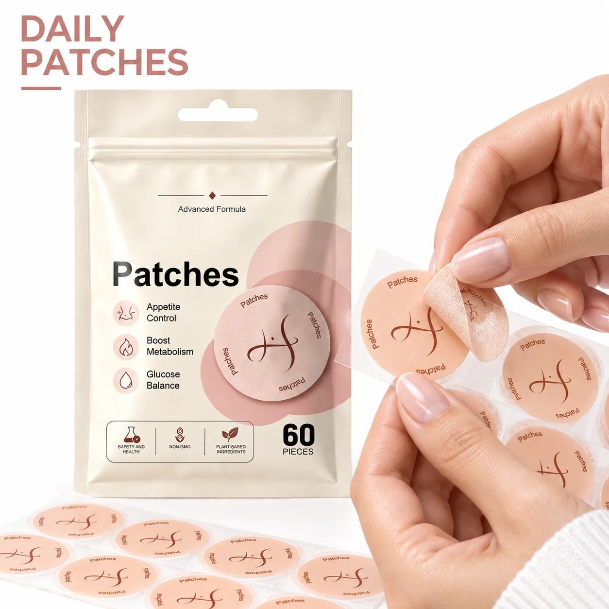 ベルベリン配合の健康促進パッチ。柔らかく通気性に優れ、しっか - Health Wellness Home Care のレビューと価格