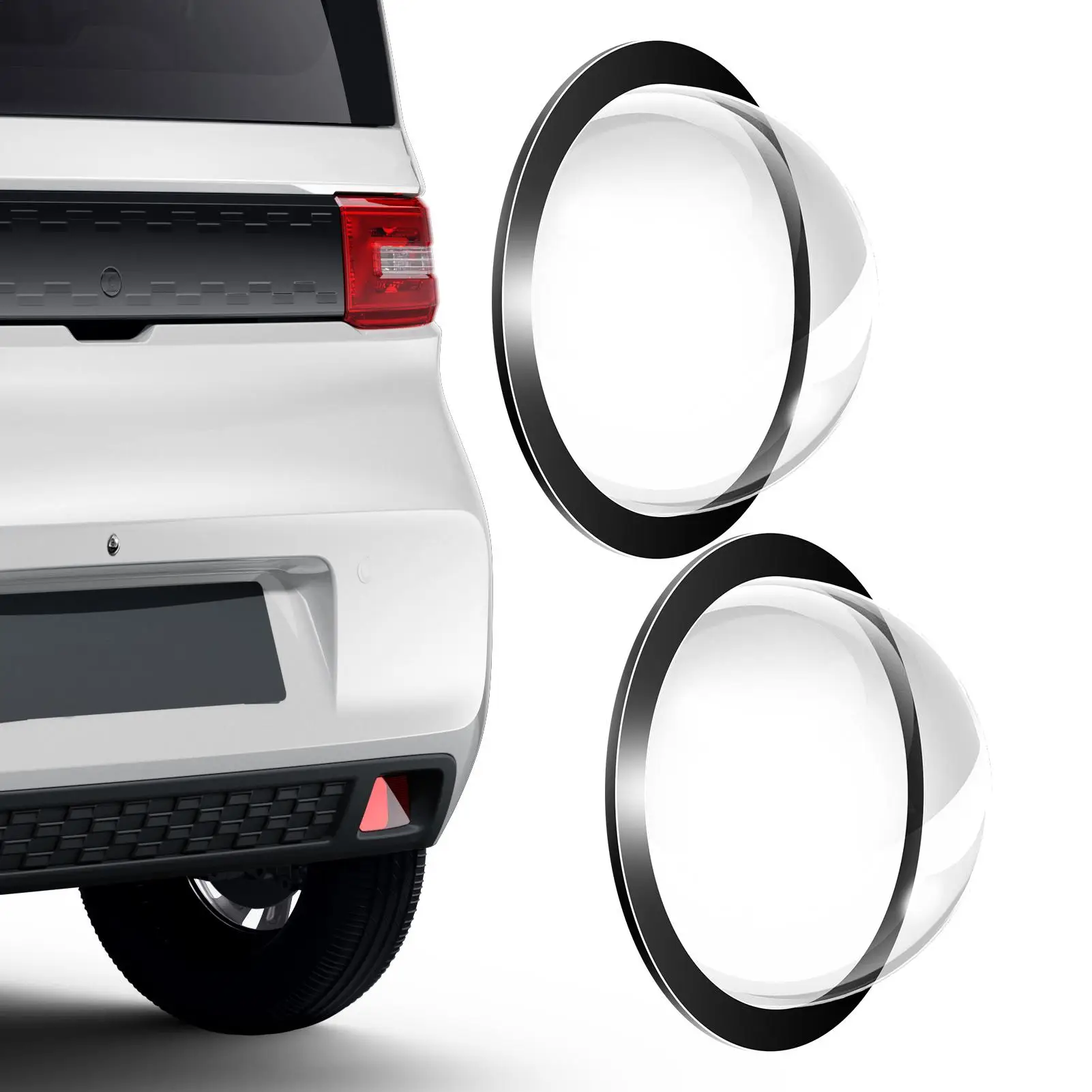 

Защитный чехол для объектива автомобильной камеры с функцией антистолкновения, 360 HD панорамный, для заднего вида, водонепроницаемый, пылезащитный, устойчивый к царапинам, универсальный