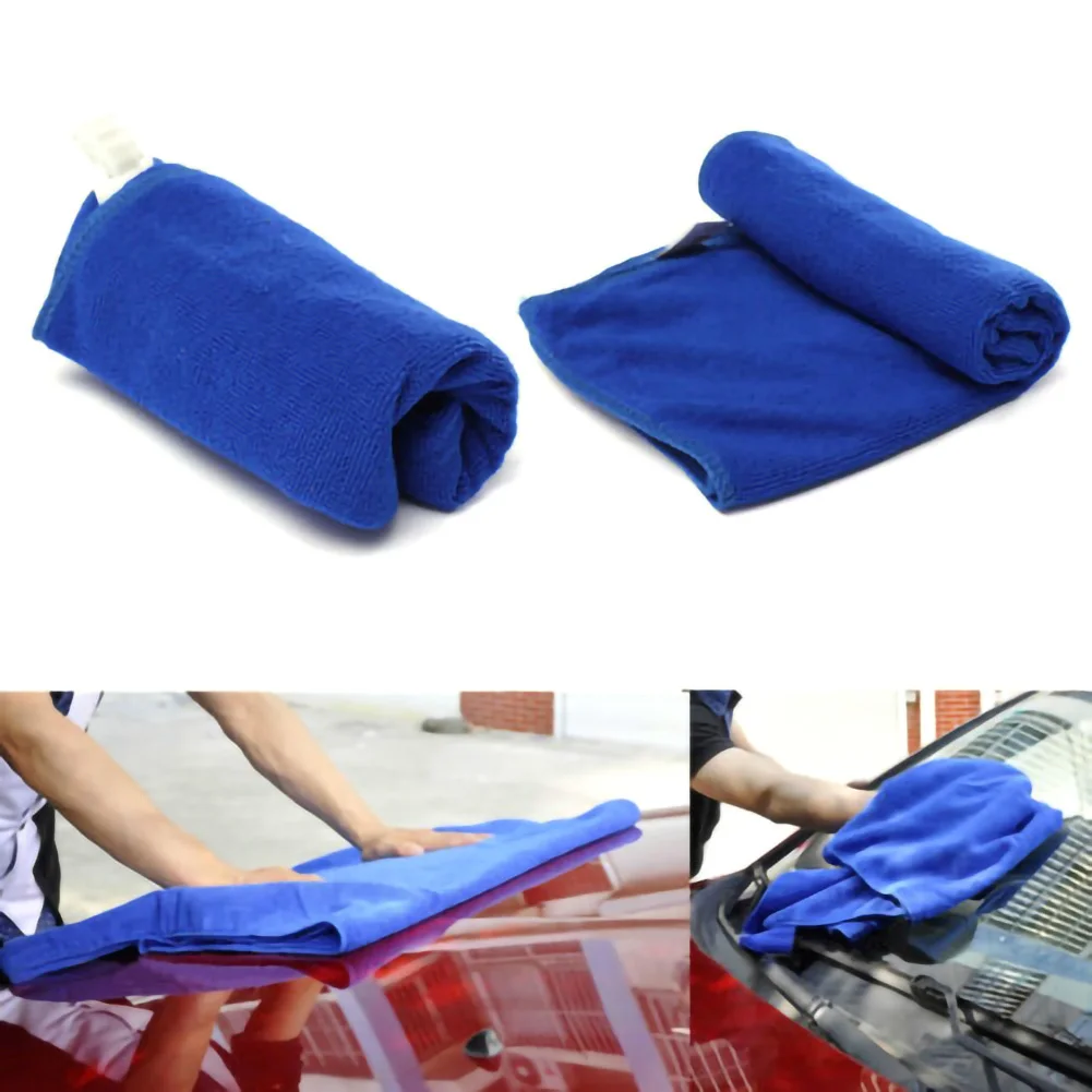 

Microfibre Car Cleaning Towel Glass Household Cleaning Large Towel Car Cloths Auto Detailing Interior Parts Washing Accessories