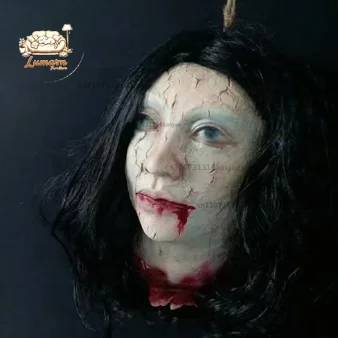 Halloween Horror Bloodfang Vampire Latex Room Escape Cosplay Horror Props