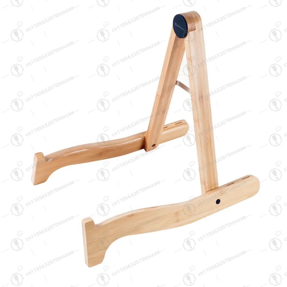 Adjustable Multi-Instrument Stand, Universal Wooden Floor Holder for Electric Bass Guitar, Violin, Cello, Ukulele