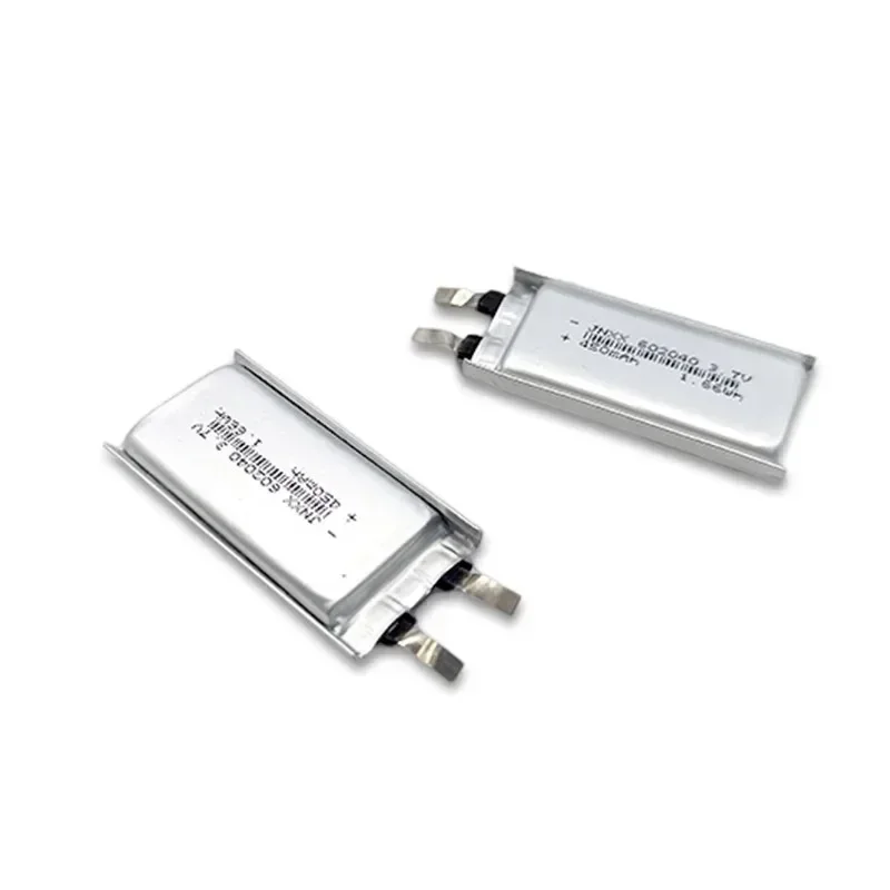 3.7V 602040 450mAh Lithium Polymer Battery Rechargeable Li-ion Batteries Cells for GPS MP3 MP4 MP5 Car DVR Tachograph Headphone