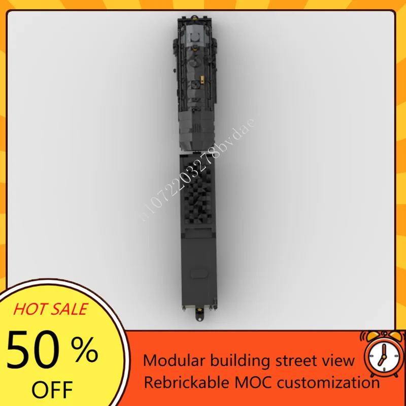 1114PCS MOC Wetsern 메릴랜드 기차 세트 특급 기관차 모델 맞춤형 퍼즐 건축 DIY 교육 조립 세트 장난감 선물