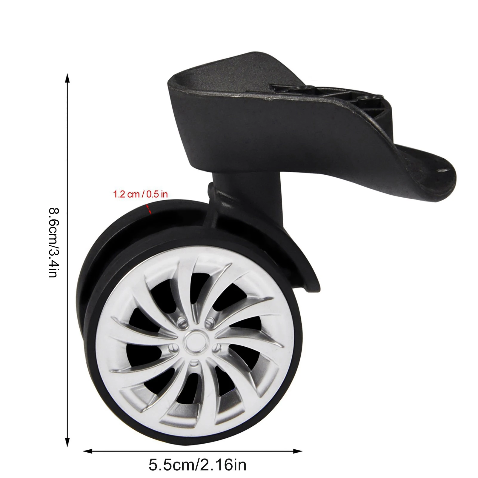 Luggage Suitcase Replacement Wheels Wheel Wheel Replacement Luggage Travel Suitcase Wheels Plastic Wheel