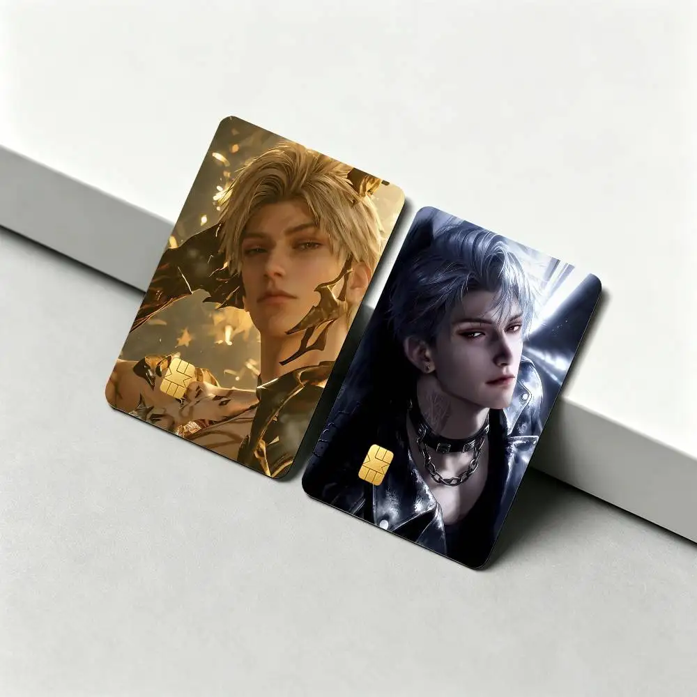 S-Sylus L-Love and D-Deepspace 1Set 4Pcs Card Skin Stickers