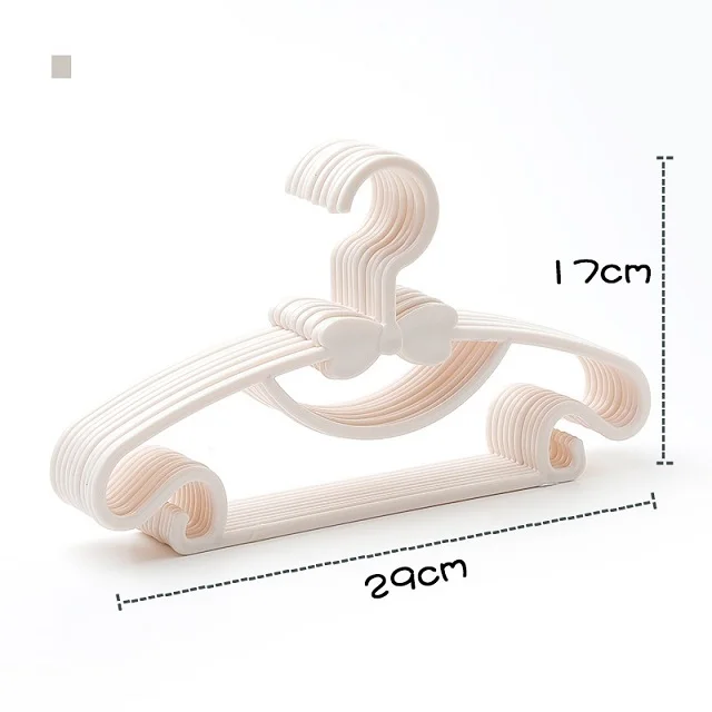 5/10/20 stücke Baby Kleidung Racks Tragbare Kunststoff Handtuch Display Schals Kleiderbügel Winddicht Kinder Mäntel Kleiderbügel Kleidung veranstalter