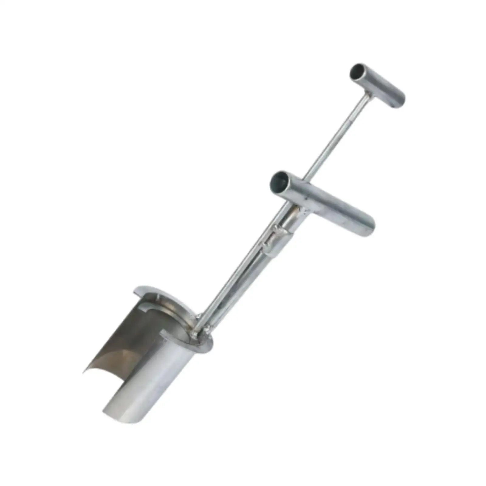 

Bulb Planter Tool Silver Versatile Stainless Steel for Transplanting Garden