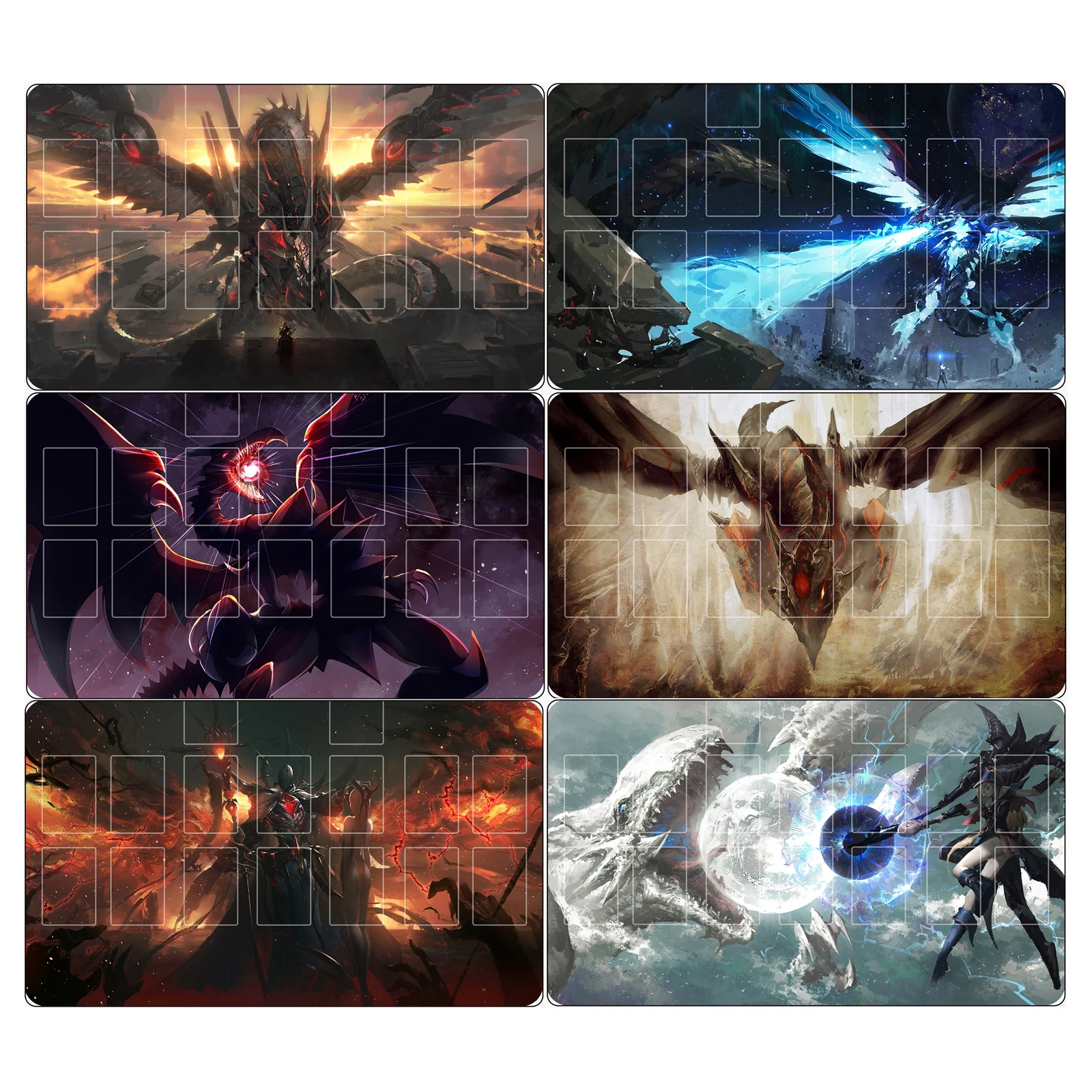 

600X350X2мм DIY Yu-Gi-Oh! Игровой коврик Blue-Eyes White Dragon для карточных игр, для одного игрока, для дуэлей, подарок, игрушка