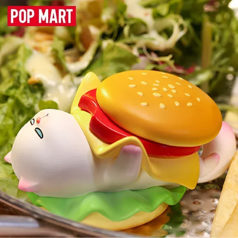 POP MART Vivicat Gourmet Series caja ciega bolsa de adivinación caja misteriosa juguetes muñeca Linda figura de Anime adornos de escritorio colección de regalos