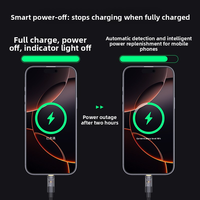 ANSEIP 100W USB Type C smart fast charging cable for Xiaomi Samsung iPhone Huawei OPPO OnePlus POCO fast charging data cable
