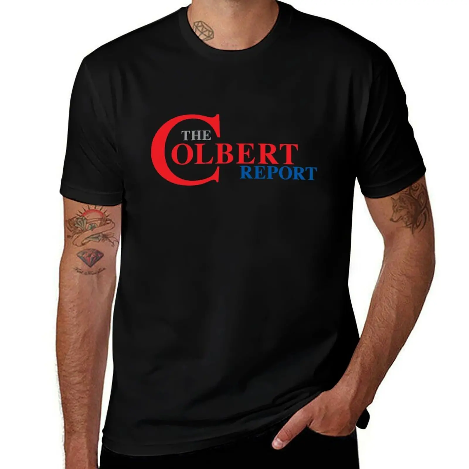 The Colbert Report T-Shirt Soft Anti-Shrink Cotton Tee T-Shirt