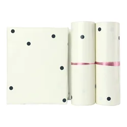 50Pcs White Dot Envelope Courier Shoe Bag Self Adhesive Poly Waterproof Clothing Shipping Delivery Bag Ecommerce Mailing Pouch