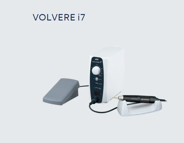 Dental Lab Micromotor System Professional Dental Polishing Machine VOLVERE I7 Control Unit  E-Type Micromotor System