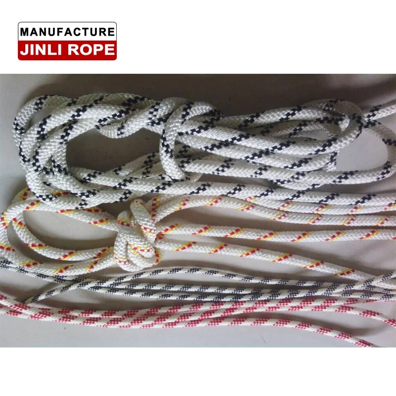 Abdeckung West Marine Yacht Seil Schiff Fest macher zum Verkauf Uhmwpe mit Polyester doppelt geflochten 8mm x 100m mit Rolle