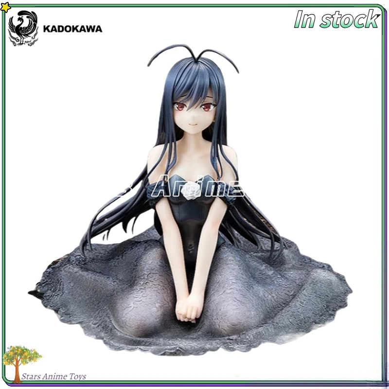 오리지널 카도카와 KDcolle 액셀 월드 쿠로유키히메 15주년 웨딩 에디션 1/7 애니메이션 피규어 컬렉션 장난감