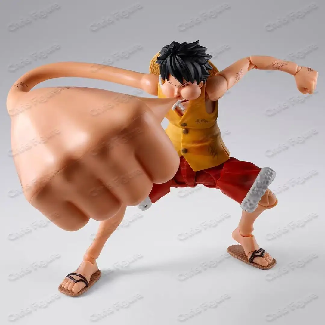 Bandai S.H.Figuarts One Piece SHF Monkey D. Luffy “Gear Third ”Optional Accessories  Battle of Marineford Collectible Model Toy - view 3