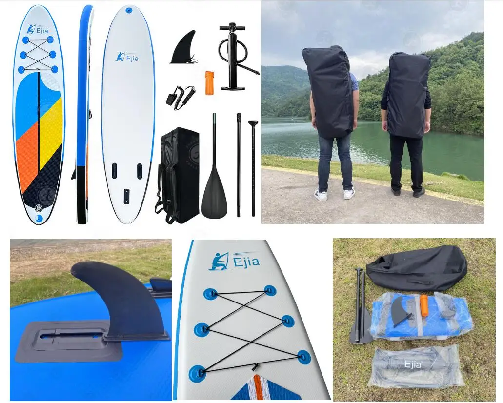 Podwójna warstwa 305/320cm pompowana deska Sup Stand Up Paddle Board wielofunkcyjna wędkarska deska surfingowa do jogi