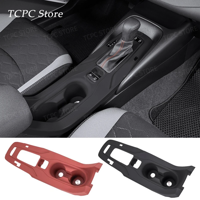 

For Toyota Corolla Cross XG10 2022-2025 Hybrid Accessories central control Silicone panel pad Wireless charging, water cup pad