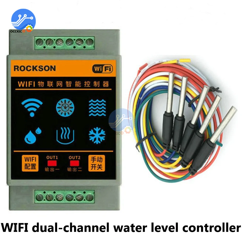 Smart Home Water Leakage Sensor Alarm System Work With Tuya Wifi Swimming Vape Tank Flow Detector Protection Against Water Leaks