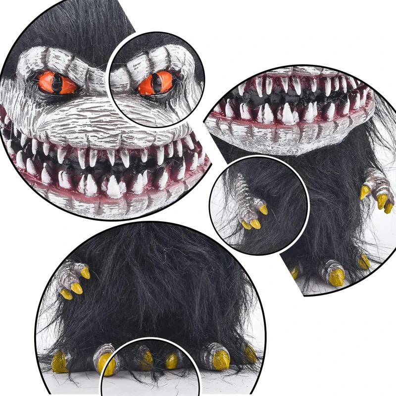 Critters bambola di peluche ripiena Cosplay Alien Animal Gothic Cute Calico Toy Creative Monster Figure Ornament decorazione di Halloween