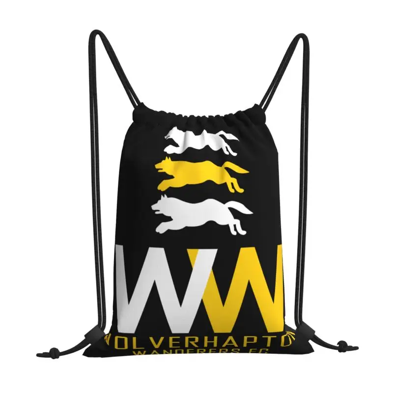 Wolverhampton Wanderers Drawstring Bags Gym Bag Vintage New Style Personalised Clothes Backpacks