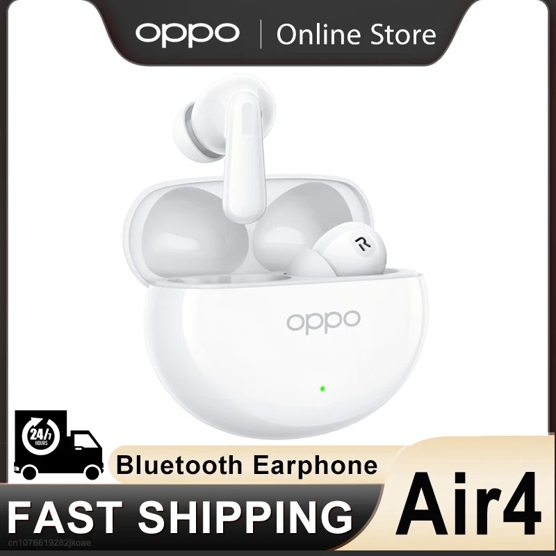 New OPPO Enco Air4 In Ear Earphones Wireless Bluetooth 5.4 Sports Noise Cancelling Headphones HiFi Stereo HD Mic Call Headset