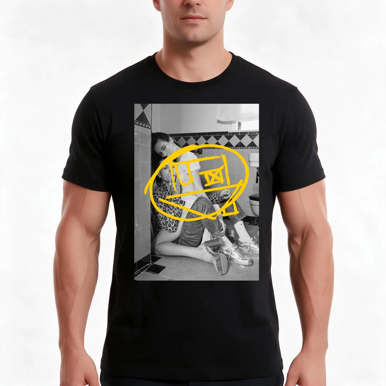 JESSE AND DEVON THE NBHD T-Shirt, Summer Casual Cotton Tee, Oversized Streetwear Tops, Vintage Graphic Print, Unisex Men Women