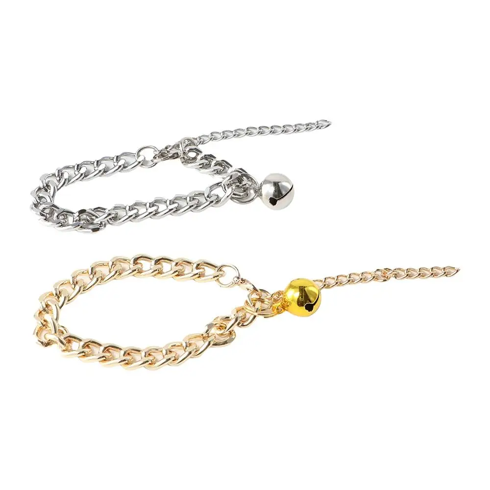 Fashion No Discoloration for French Bulldog Puppy Pet Accessory Cat Accessory Dog Gold Chain Cat Collar Pet Chain Dog Necklace