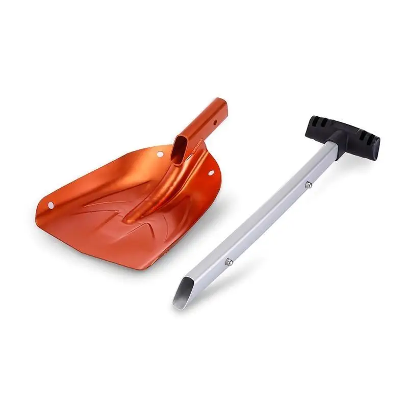 

652F Зимняя лопата для снега и льда, домашний сад, скребок для льда для зимнего ежедневного использования, телескопический