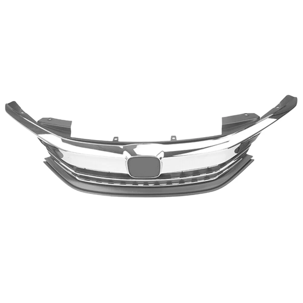 Chromschwarzer vorderer oberer Grill 2016–2017 für Honda Accord Limousine der 9. Generation