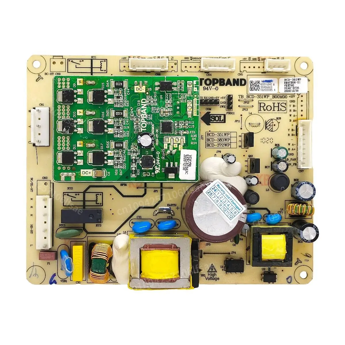 

for Konka refrigerator computer board BK4YB08 BK4YB08-01 BCD-383WP refrigerator part
