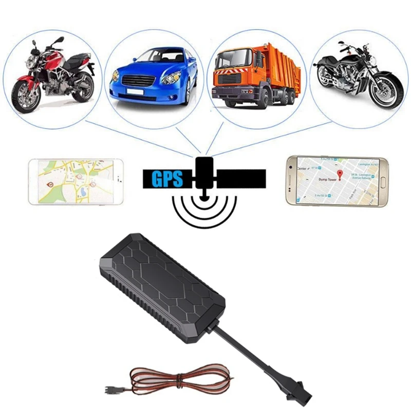 PG08 GPS Vehicle Tracker Real Time Locator GSM Motorcycle Car Bike Anti-Theft Tool GSM 850/900/1800/1900Mhz GPS Tracker