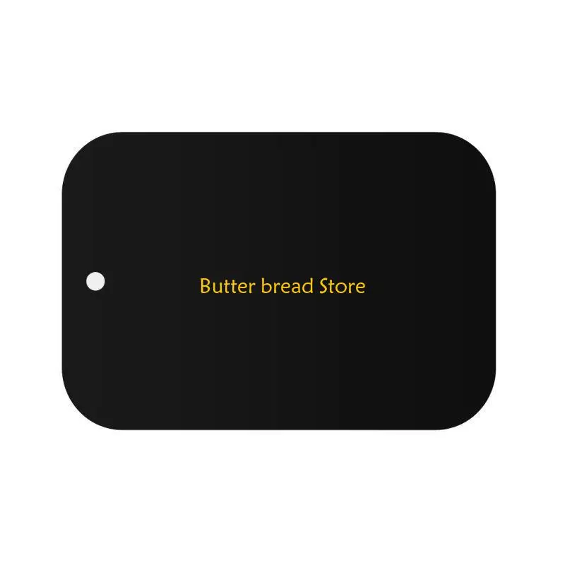 W89C plaque métallique support magnétique pour voiture support téléphone autocollant adhésif rond carré