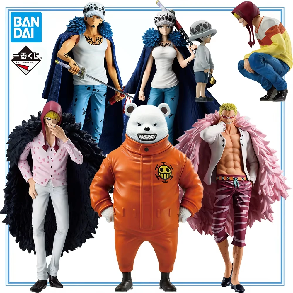 100% Original Bandai Spirits Ichiban Kuji Masterlise One Piece Trafalgar Law Donquixote Rosinante Bepo Donquixote Doflamingo