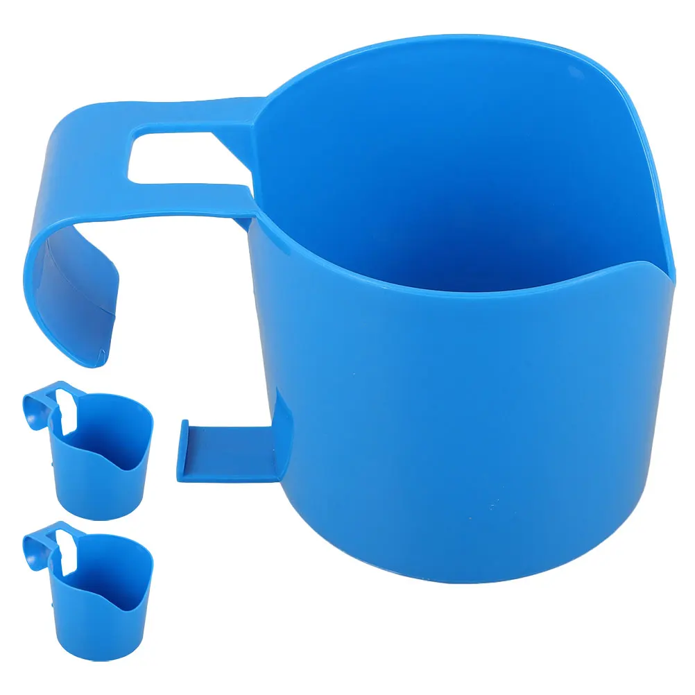 

3pcs Pool Cup Holders Poolside Beverage Holder For Above Ground Pools No Spill Drink Rack Waterproof Storage For Beer Juice Wine