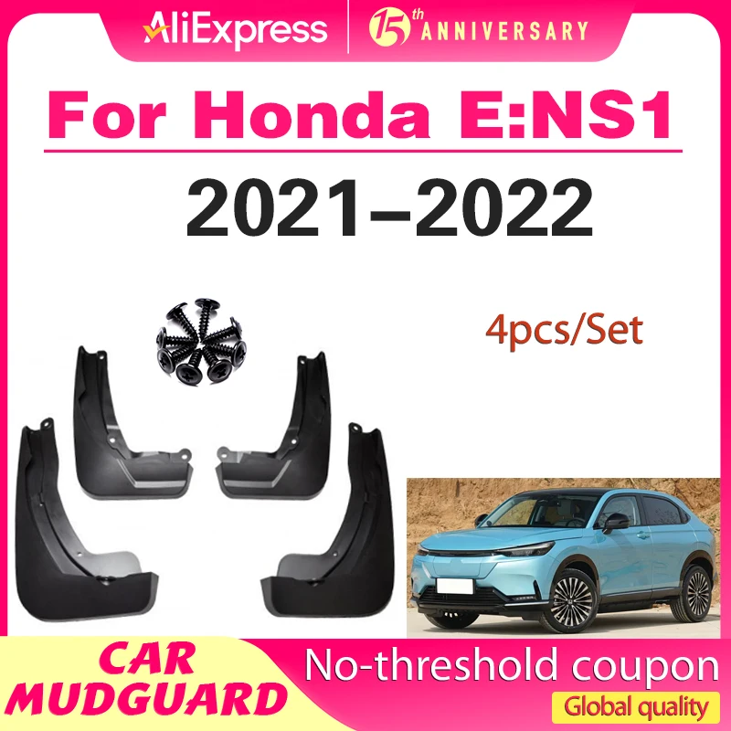 

4PCS/Set For Honda XRV XR-V eNS1 2022-25 Mudguards Mudflaps Mud Flaps Splash Guards Fenders Car Front Rear Accessories YC102140