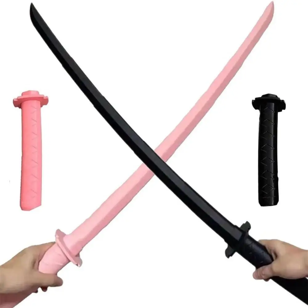 Teleskop 3D Schwerkraft Katana Spielzeug Angst Relief Sensorische Spielzeug Einziehbare Katana Spielzeug Kunststoff Push Karte Spielzeug